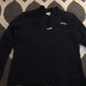 Vineyard vines navy quarter zip